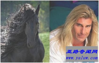“腓特烈二世”与男模对比