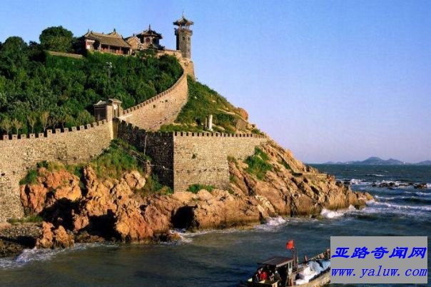 中国十大名楼之一蓬莱阁