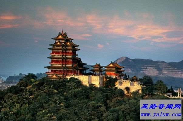 中国十大名楼之一阅江楼