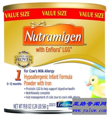 Nutramigen一段抗过敏奶粉 Nutramigen一段抗过敏奶粉