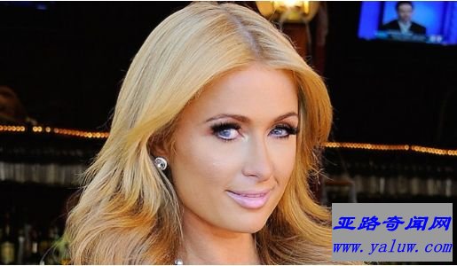 十大最受欢迎的好莱坞明星：帕丽斯·希尔顿