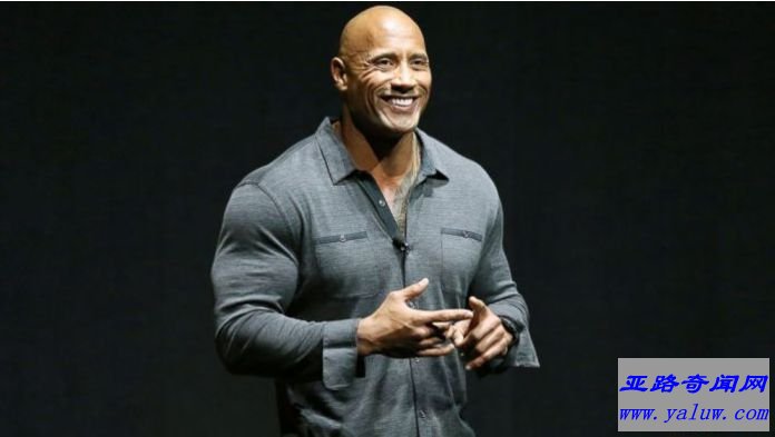 世界十大年收入最高的演员排行榜：道恩·强森 6450万美元