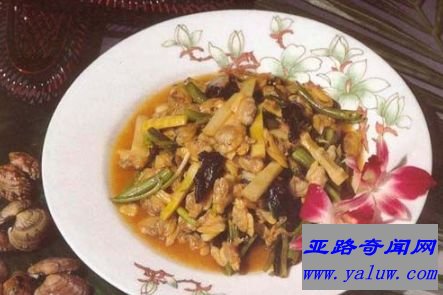 中国四大名菜之一西施舌