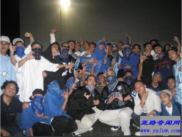 世界十大黑帮之一：Crips