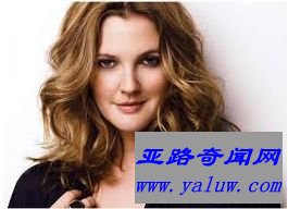 好莱坞最美丽的女明星排行榜：德鲁·巴里摩尔