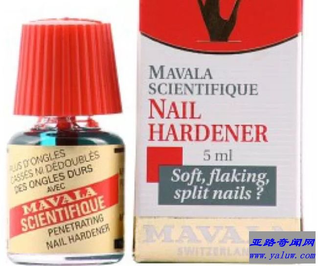 使用指甲硬化剂