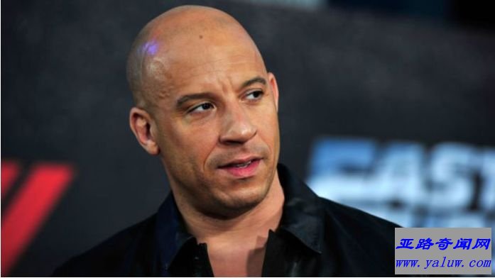 世界十大年收入最高的演员排行榜：范·迪塞尔 3500万美元