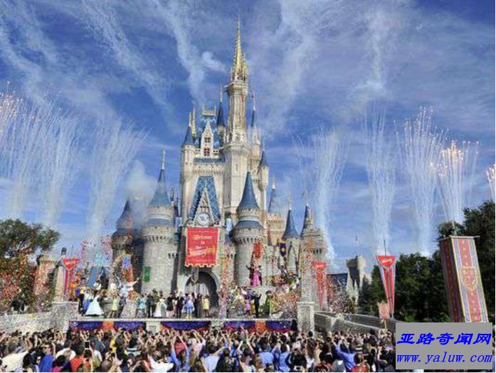 美国十大最佳旅游景点排行榜：迪士尼世界