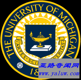 密歇根大学安娜堡分校校徽
