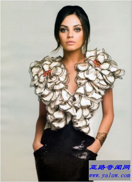 好莱坞最具异域风情的女演员排行榜：米拉·库尼斯