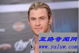 好莱坞最热门的男演员排行榜前十名：克里斯·海姆斯沃斯