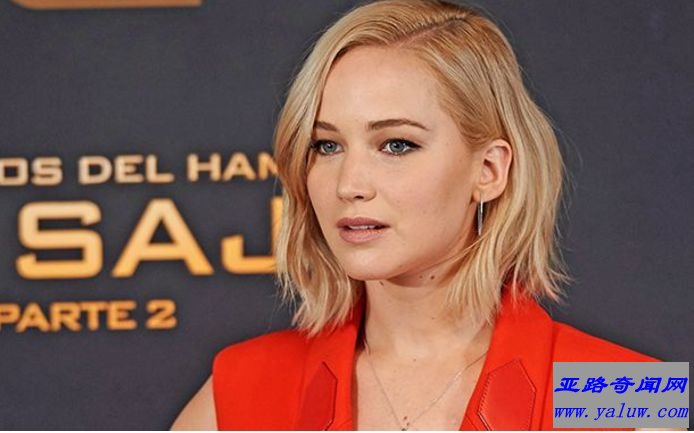 世界十大年收入最高的演员排行榜：詹妮弗·劳伦斯 4600万美元