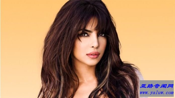 印度最美丽的十大女明星排行榜:朴雅卡·乔普拉