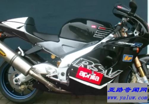 阿普利亚RSV1000R，281Km/h