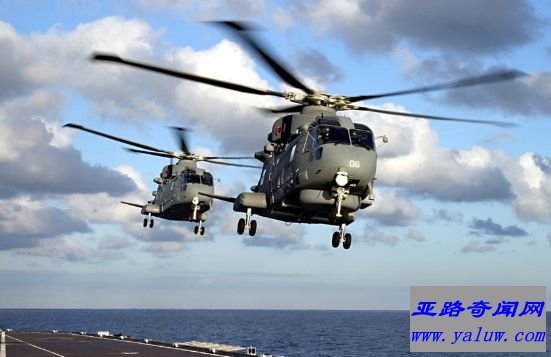 AW-101直升机
