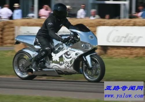 MTT涡轮超级摩托车Y2K，365Km/h
