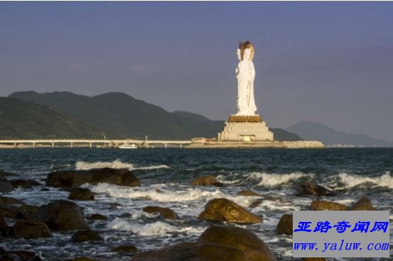 世界上最高的海上观音像,三亚南山海上观音像高达108米 世界上最高的海上观音像,三亚南山海上观音像高达108米
