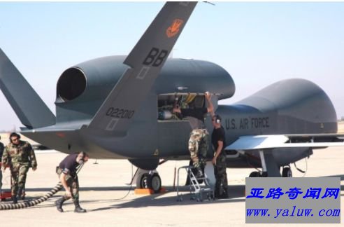RQ-4“全球鹰”无人机，美国