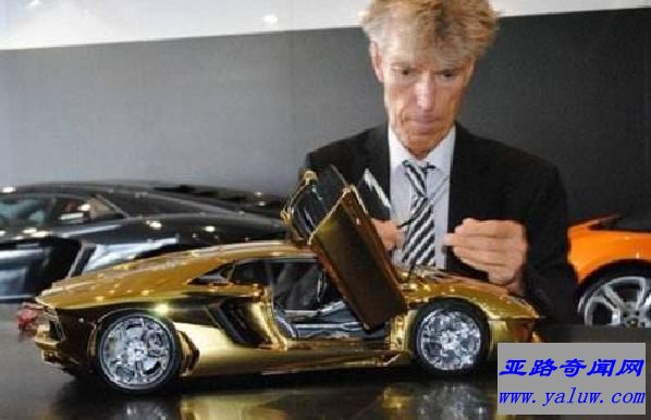 世界上最贵的车模 ——350万欧元的兰博基尼车模