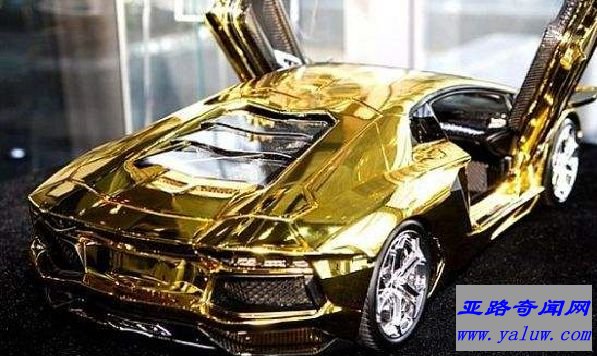 世界上最贵的车模 ——350万欧元的兰博基尼车模