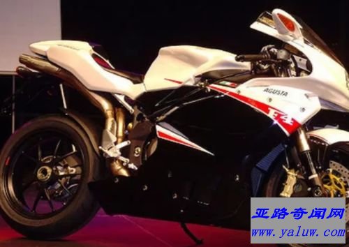 MV阿古斯塔F4 1000r，296Km/h