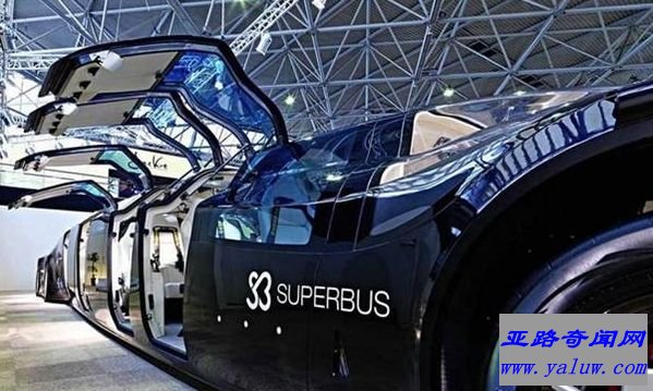 世界上最快的公交车 价值7000万的超级公交