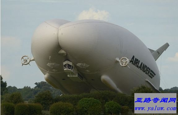 世界最大飞行器将成“空中游轮” 据悉可带游客环游世界