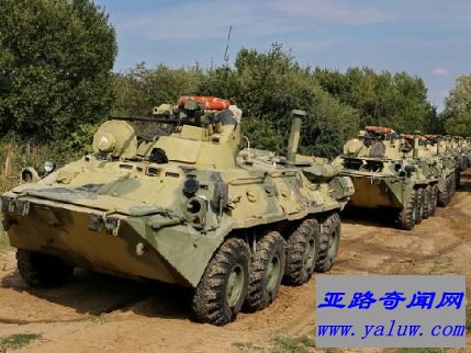 BTR-82A型装甲运兵车