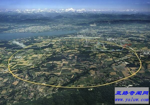 世界上最大的粒子加速器 长达27公里