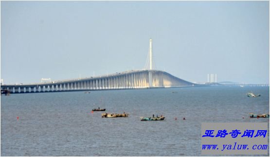 世界最长的跨海大桥,青岛海湾大桥全长36.48公里 世界最长的跨海大桥,青岛海湾大桥全长36.48公里