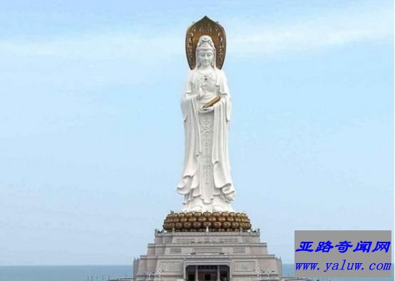 世界上最高的海上观音像,三亚南山海上观音像高达108米 世界上最高的海上观音像,三亚南山海上观音像高达108米