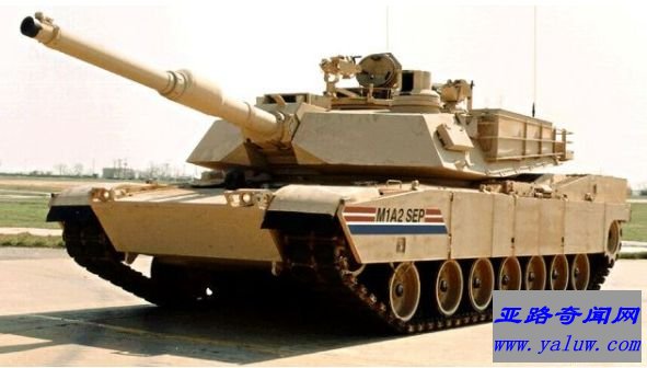 M1A2主战坦克- 美国(净值850万美元)
