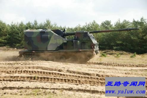 “雷神”的早期型火炮模块系统，德国