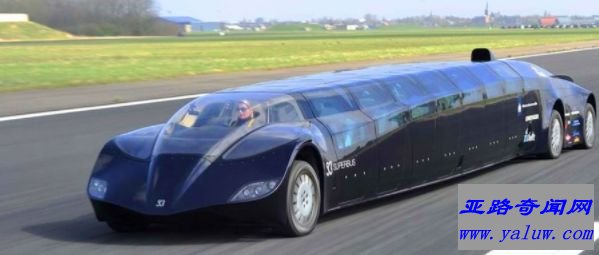 世界上最快的公交车 价值7000万的超级公交
